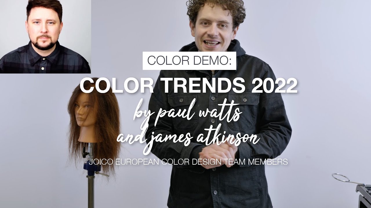 Color demo - Color Trends 2022 by Paul Watts and James Atkinson
