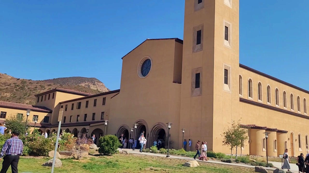 Attended the traditional Catholic Latin Mass at St. Michael's Abbey in Orange County CA