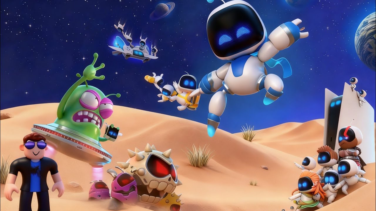 Jugando astro bot parte 1 🤖🤖