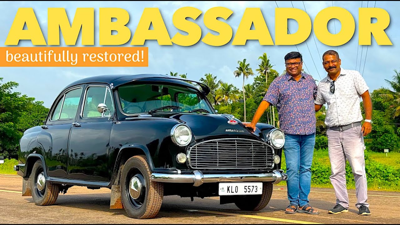 ആരും കൊതിച്ചു പോകുന്ന രീതിയിൽ റീസ്റ്റോർ ചെയ്ത മാർക്ക് 3 അംബാസഡർ കാർ കാണുക,കൊതിക്കുക! Amby Restored