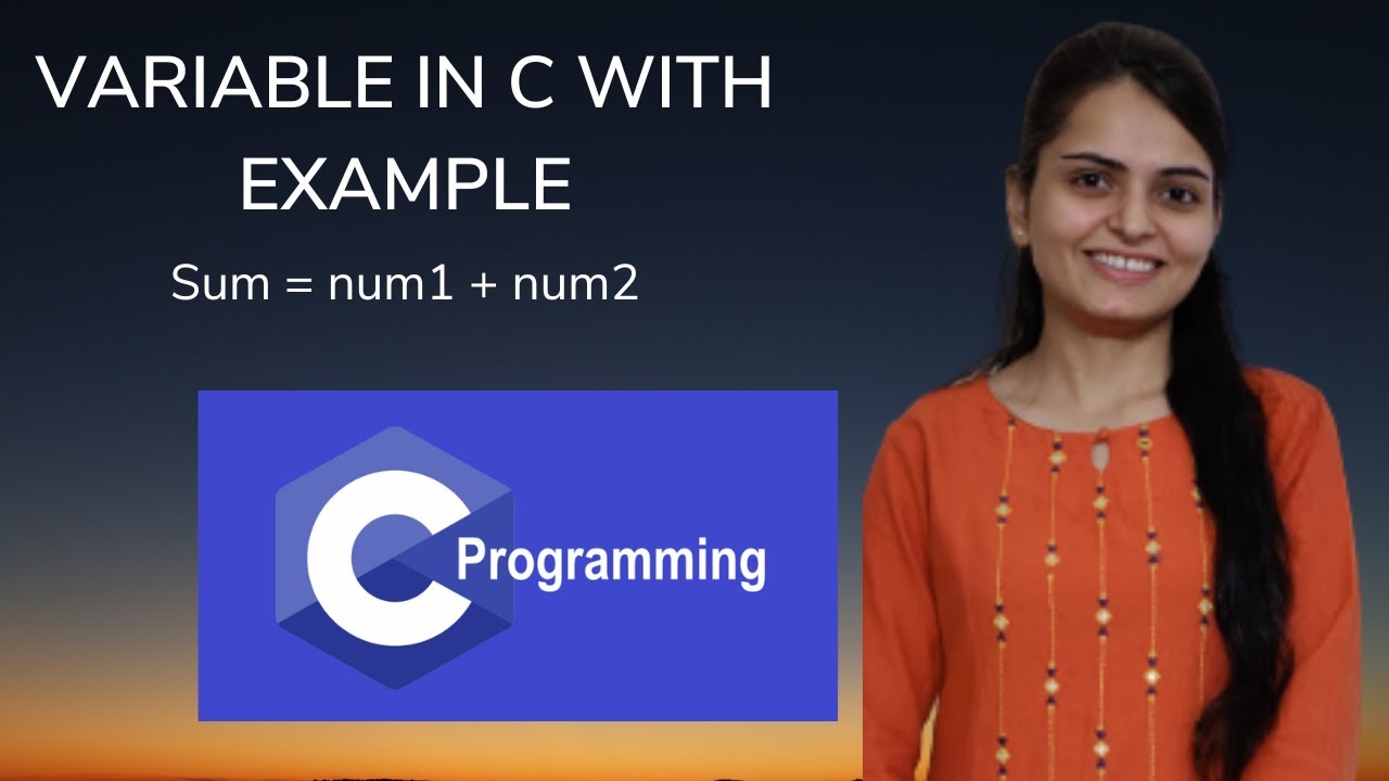 Program for addition of 2 numbers | Concept of Variable in C with Example