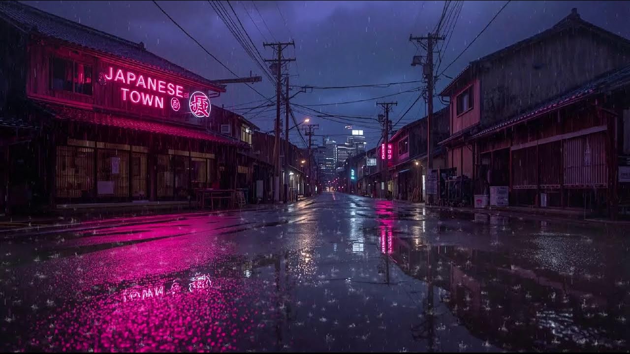 Night Rain Ambience 🌙 Lofi Beats for Focus, Relax & Quiet Moments #70