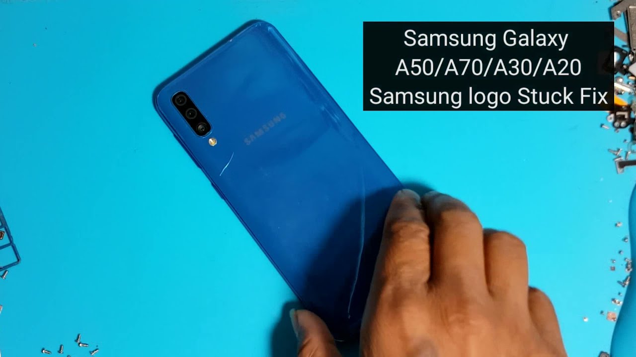 Samsung Galaxy A50 Stuck ON Logo Screen Fixed | Samsung A50 Stuck on Boot Screen repair