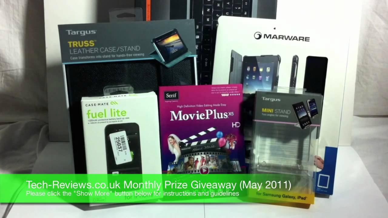 Tech-Reviews.co.uk - Monthly Prize Giveaway (May 2011) - ***UPDATED***
