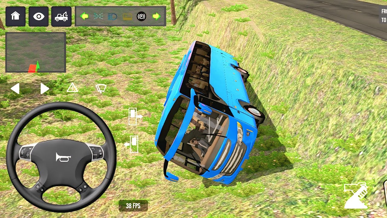 😱🔥BUS SIMULATOR INDONESIA || DRIVING EXPERIENCE || EROU COACH BUS ||🤩💥#bussimulatorindonesia #gaming