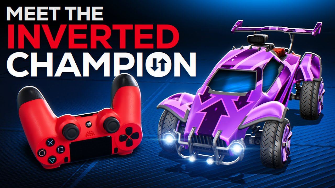 I found the WEIRDEST Controls in Rocket League (and he's GC?)