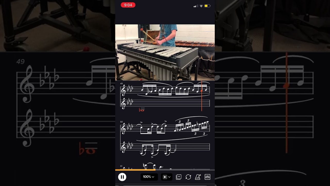 Soaring in the sky by Jan freicher for solo vibraphone