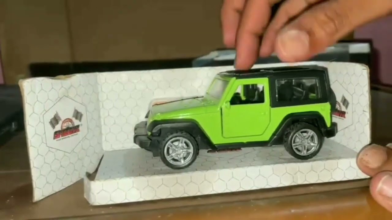 2026 THAR MINI MAHANIDRA THAR CAR UNBOXING 50K view NWE VIDEO SUBSCRIBE LIKE SHER COMMENT
