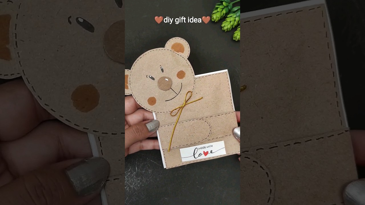 Cute BFF Gift Idea #DIY #art #craft #bff #fun #gift #kids #handmade #crafts #tutorial #youtubeshorts