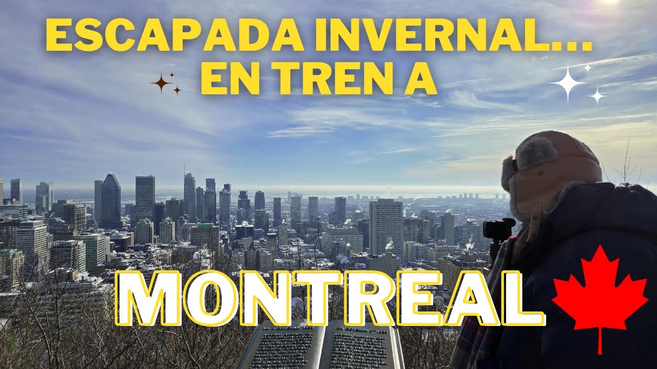 La belleza congelada de Montreal en pleno invierno.
