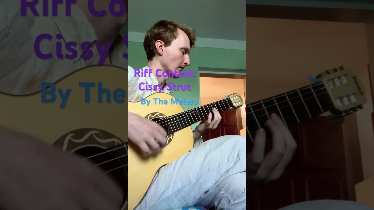 Cissy Strut Riff #cover #guitar #contest #themeters