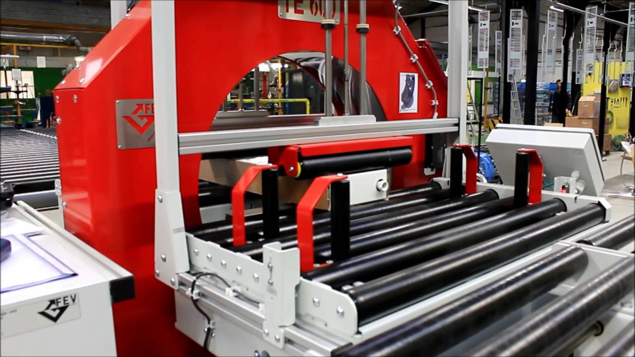 Fully Automated Horizontal Stretch Wrapping Machine