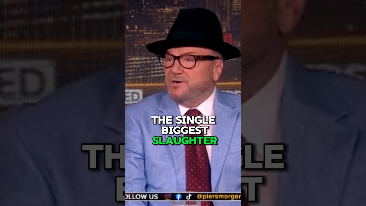 George Galloway reminds of the biggest massacre of shatila. #shorts #piersmorgan #palestine #beirut