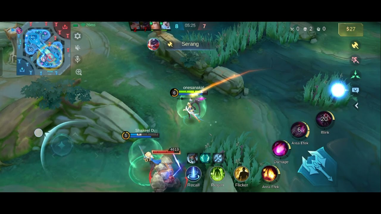 Lunox vs lunox moblie legends classic Gameplay 
