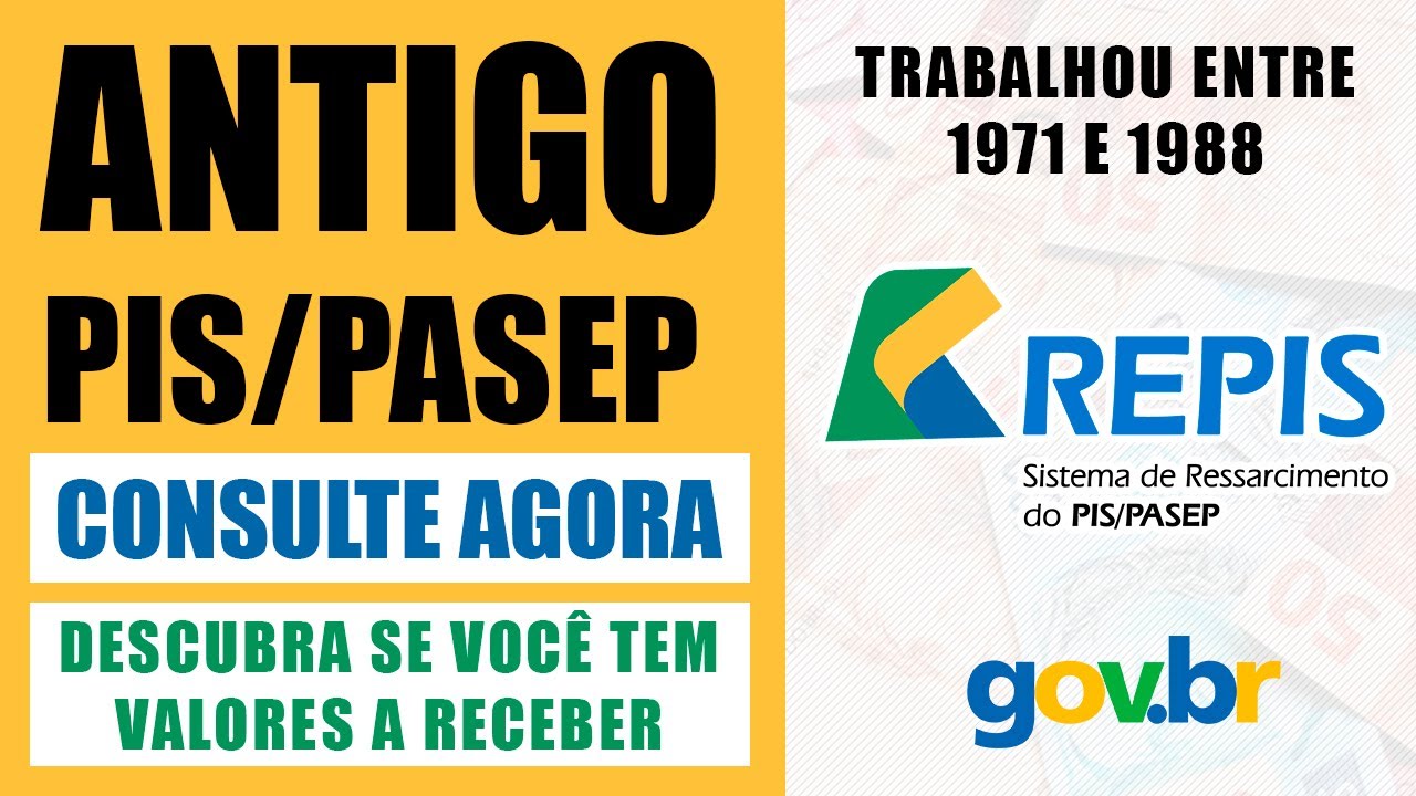 Descubra se voc&ecirc; tem valores a receber do antigo PIS/PASEP