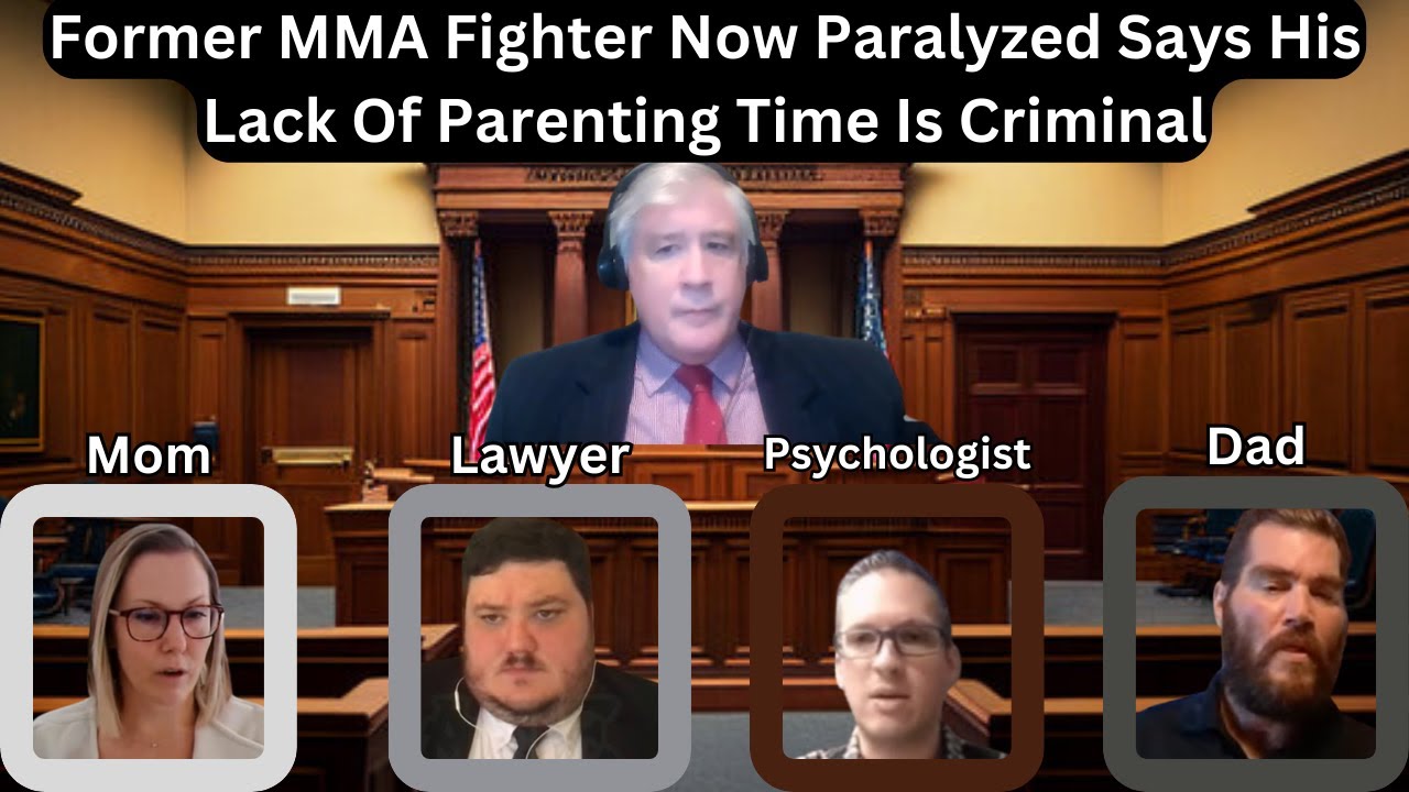 Former MMA Fighter Now Paralyzed Says His Lack of Parenting Time Is Criminal