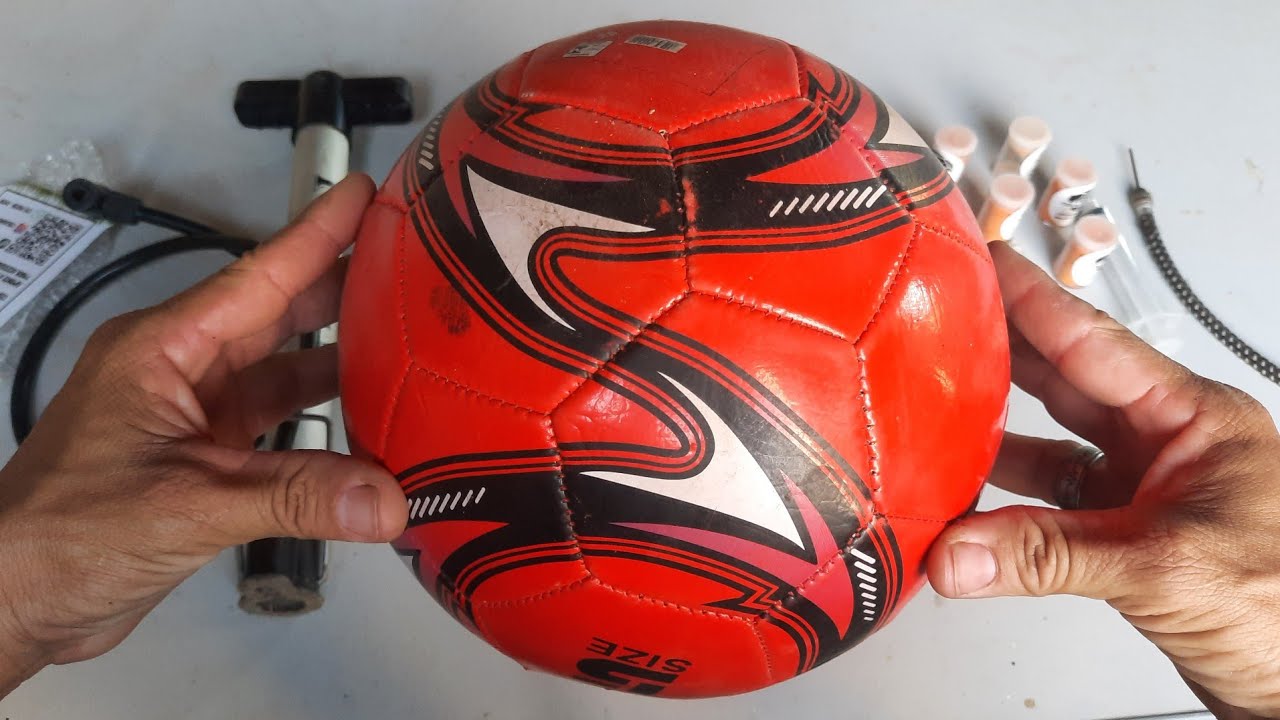 Como Concertar Sua Bola Furada Sem Precisar Abrir ela Com COLA BOLA