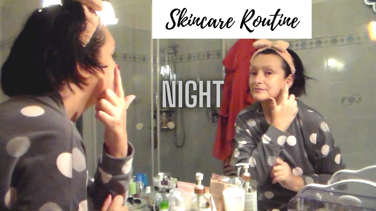 🔥NIGHT SKINCARE ROUTINE🔥+ Maschera 😍 Tutti i passaggi con prodotti TOP 💣 1/12/2021🎄