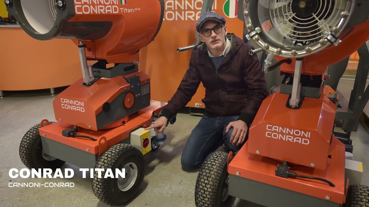 [ITA] TITAN PLUS E POWER - Nuovi Cannoni Nebulizzatori smart del 2026 (Industria 4.0)