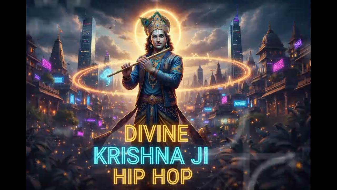 Krishna Ji Hip Hop Rap Song | Divine Beats with Playful Bhakti Vibes #bhajan #song #music #krishna