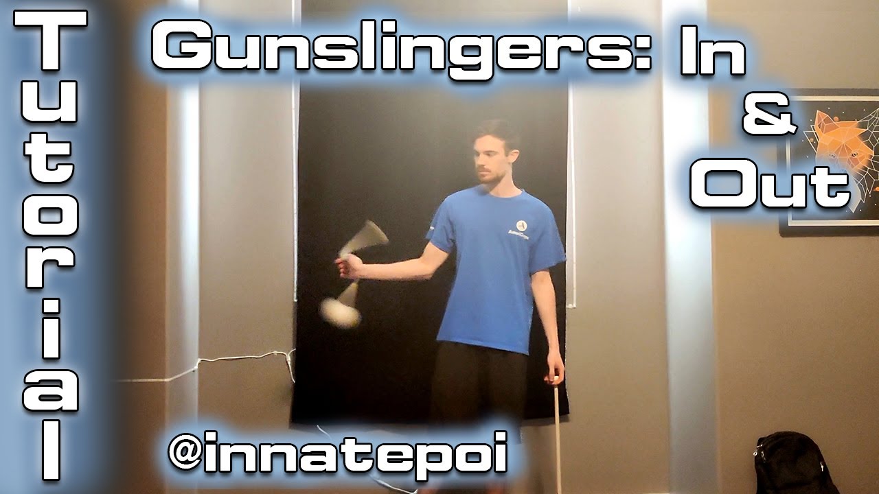 Poi Tutorial: Gunslingers - In and Out ft. Nate Allen || Flow on Fire