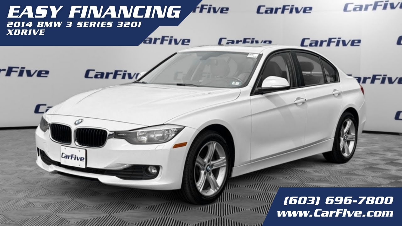 CarFive - White 2014 BMW 3 Series 320i xDrive Sedan - AWD - Gasoline - 5 Passengers.