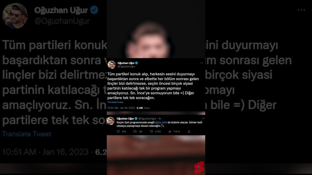 oğuzhan uğur se&ccedil;im &ouml;zel programını a&ccedil;ıkladı #oğuzhanuğur #mevzular