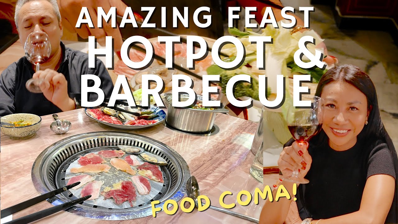 AMAZING Hotpot and Barbecue FEAST! Special Guest Star JENNY! Stockholm, SWEDEN 2025!