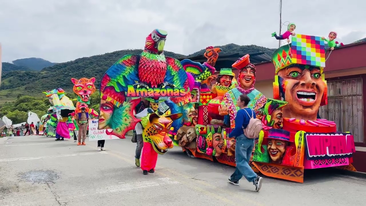6 Enero carnaval del agua y el color Disfraz #sanfranciscoputumayo #disfraz #comparsas #2026 