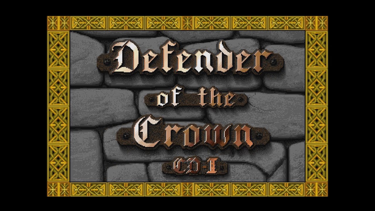 Defender of the Crown (CD-i) – Écran-titre (PAL) – 1080p