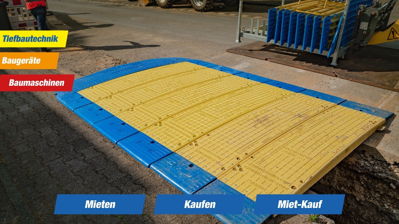 Bau Power Group AG - LowPro 23 05 RoadPlate Grabenbrücke