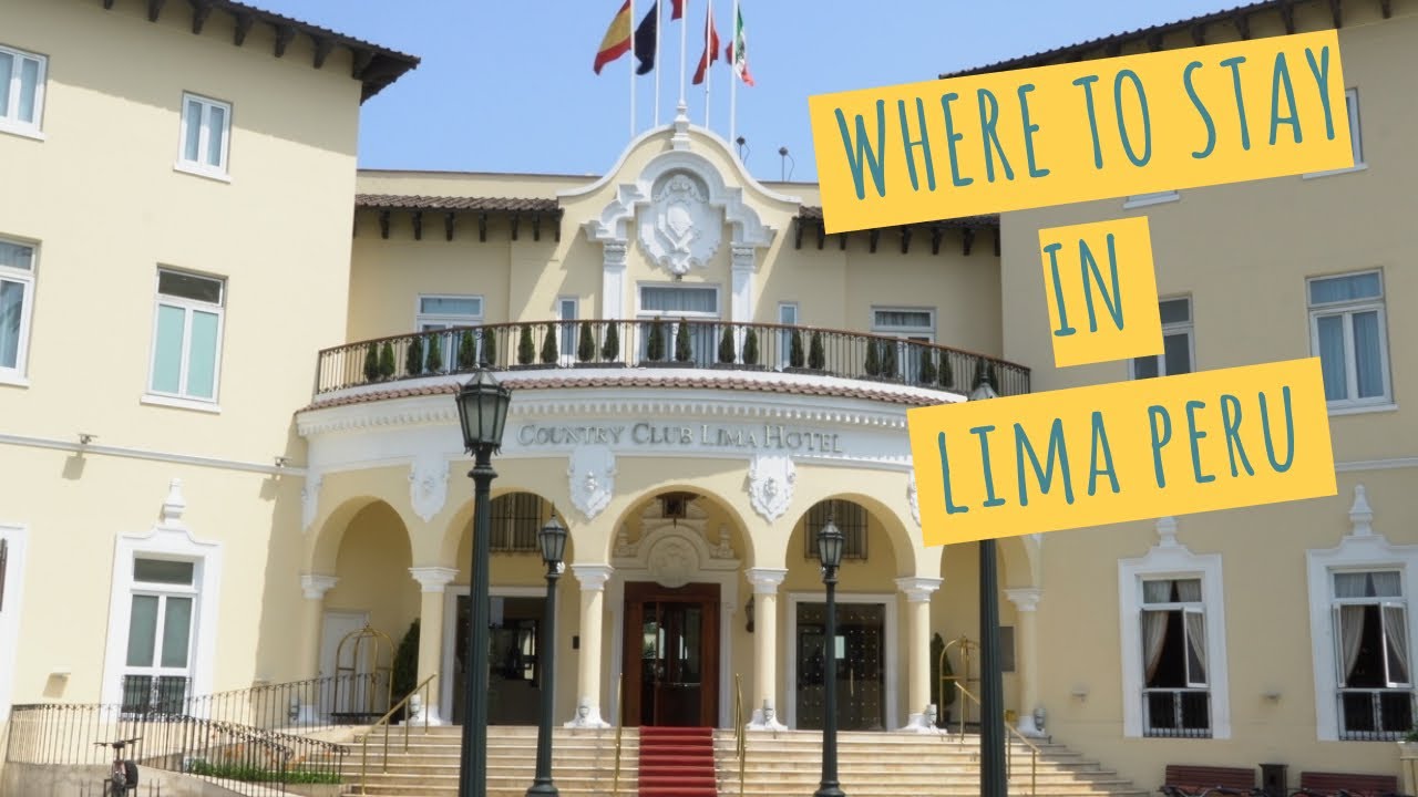 Country Club Lima Hotel. Where to stay in Lima, Peru. Hotel Tour⭐