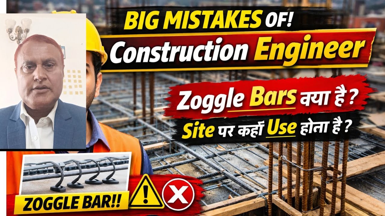  RCC COLUMN Zoggle Barsकी सच्चाई! Engineers करते हैं ये बड़ी गलती Site पर कहाँ Use होता है?#erhari