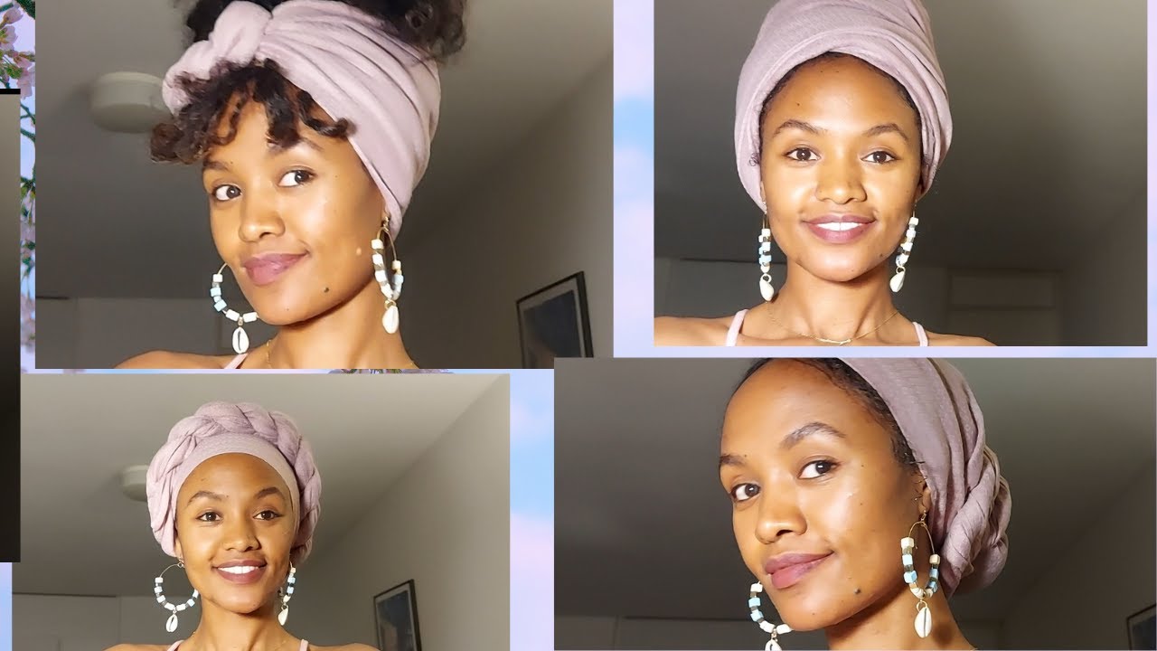 1 ሻርፕ ከ6 በላይ የአስተሳሰር  ስታይሎች  // 1 Scarf, 6Ways // (6 Quick & EASY Head wraps)(Turban Styles)//