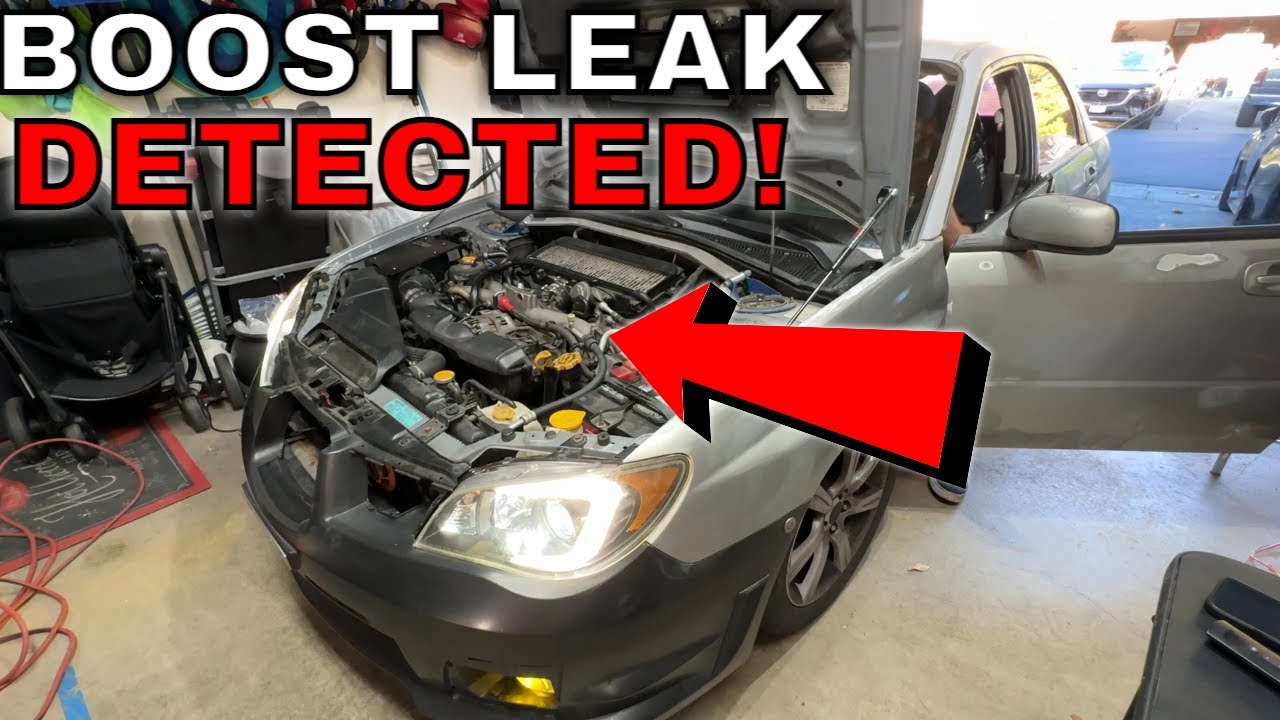 DIY Boost Leak Tester - Subaru WRX - New Oil Leak and Other Issues Found...