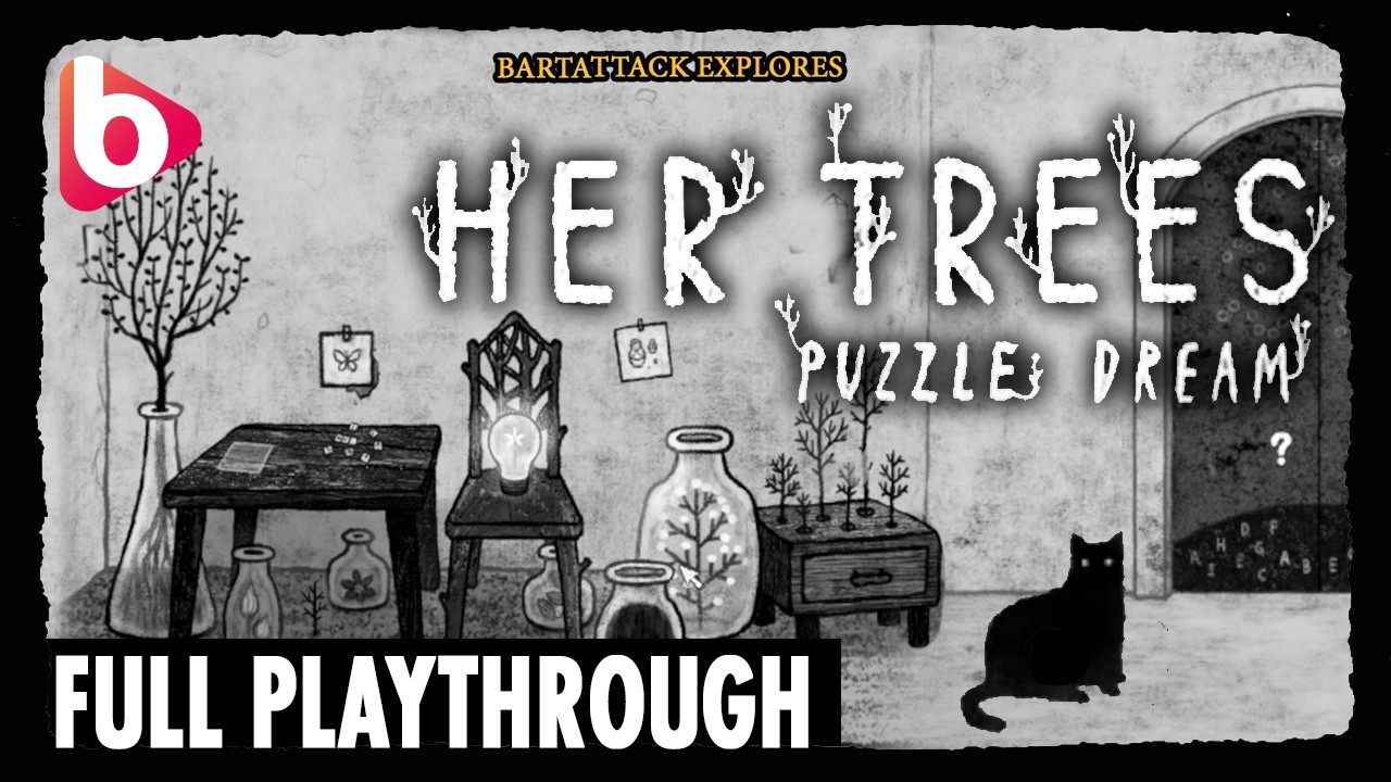 HER TREES : PUZZLE DREAM | Full Playthrough | A cosy relaxing visual puzzle game