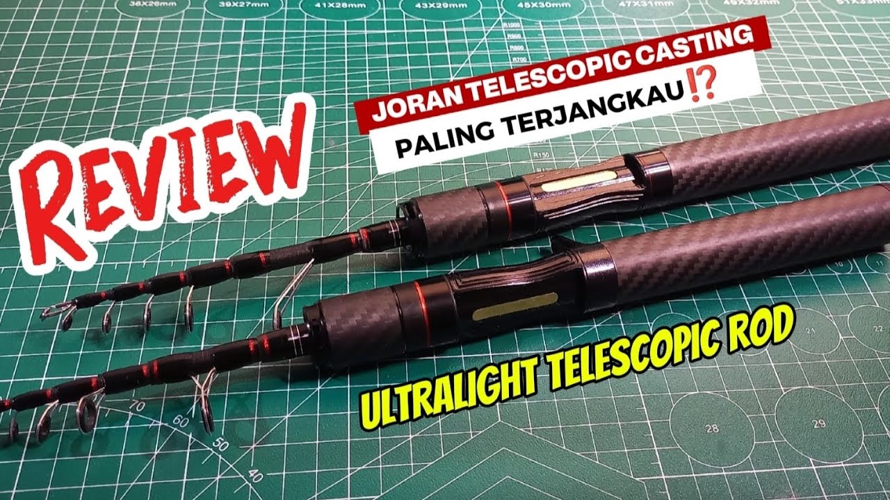 Review Joran Ultralight Telescopic terjangkau❗❗❗alternative dari Orca Lure⁉️