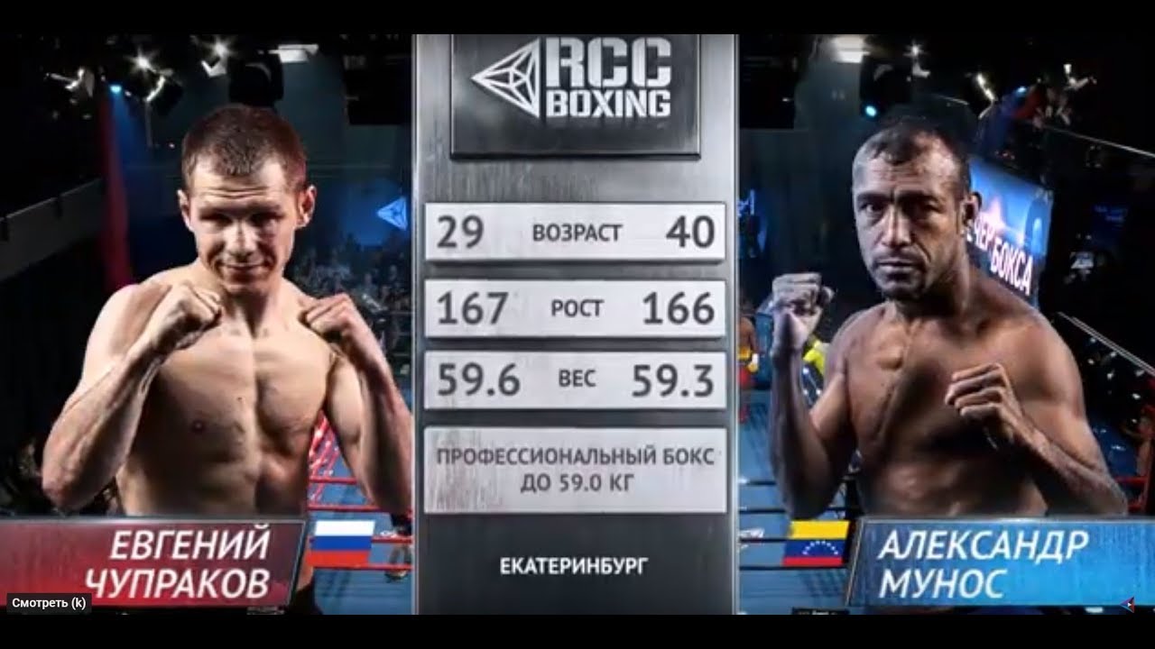 Евгений Чупраков vs Александр Мунос | Май, 18 2019 | RCC Boxing Promotions | Полный бой