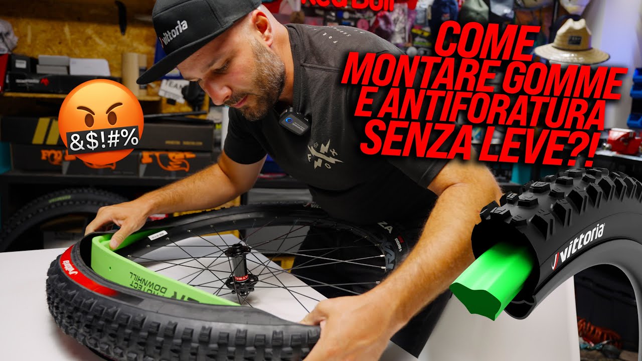 MONTARE GOMME E INSERTI A MANO SENZA LEVE?! COME!?