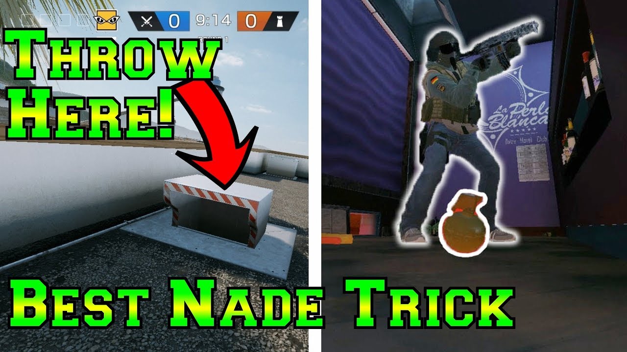 Amazing Secret Grenade Trick - Rainbow Six Siege