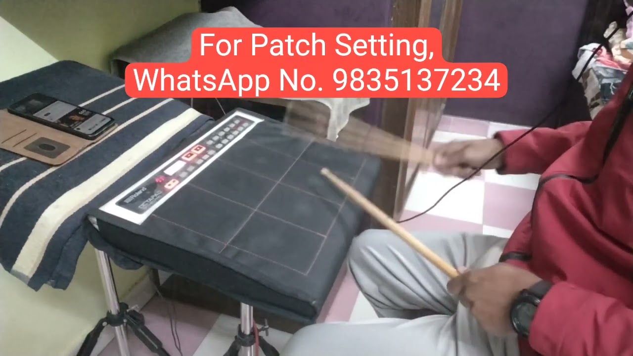 Afgan Jalebi SPD20 PRO Patch | Vinit Kumar | Roland Octapad Patch 