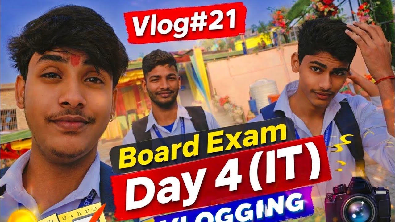 Board exam Day 4 vlog#21 #viral #mahua #vlog #lifeisbutadream #funny #comedy 