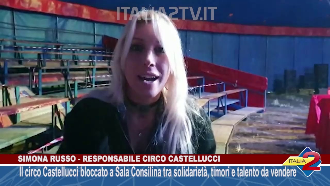 Il circo Castellucci bloccato a Sala Consilina tra solidarietà, timori e talento da vendere