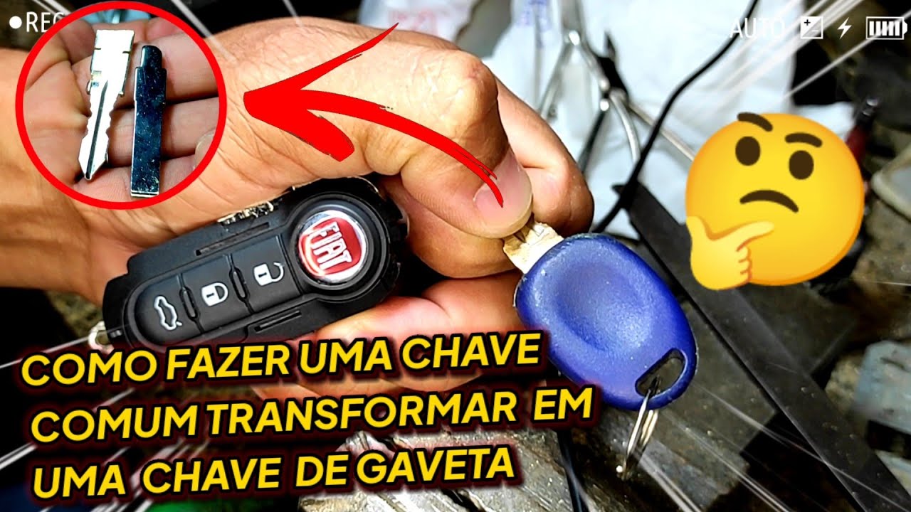 Como fazer uma chave simples se transformar em uma chave canivete [ top ]👏