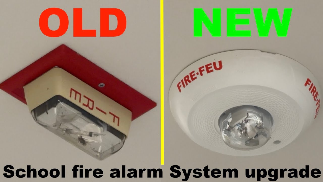 Fire Alarm System Full Upgrade At Elementary School | replacing system | Notifier NFS2-3030 Day 1