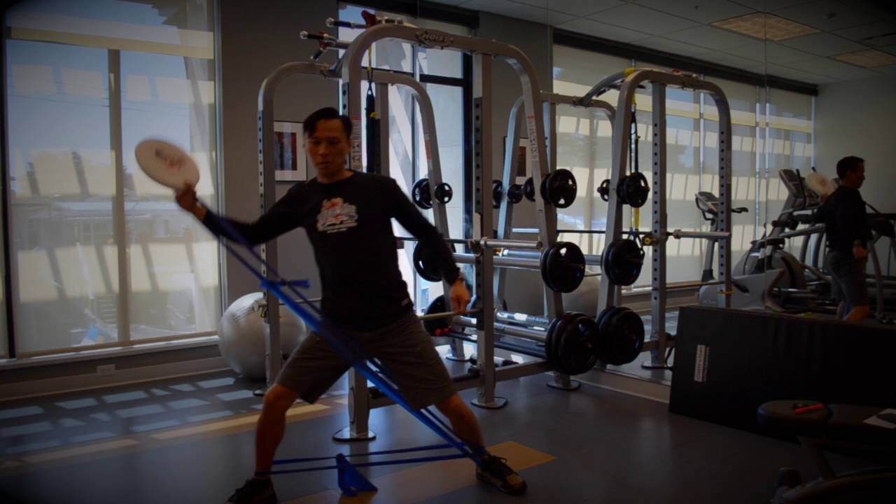 Part 4 Ultimate Frisbee Core Strength Training: Disc Throwing Functional Core