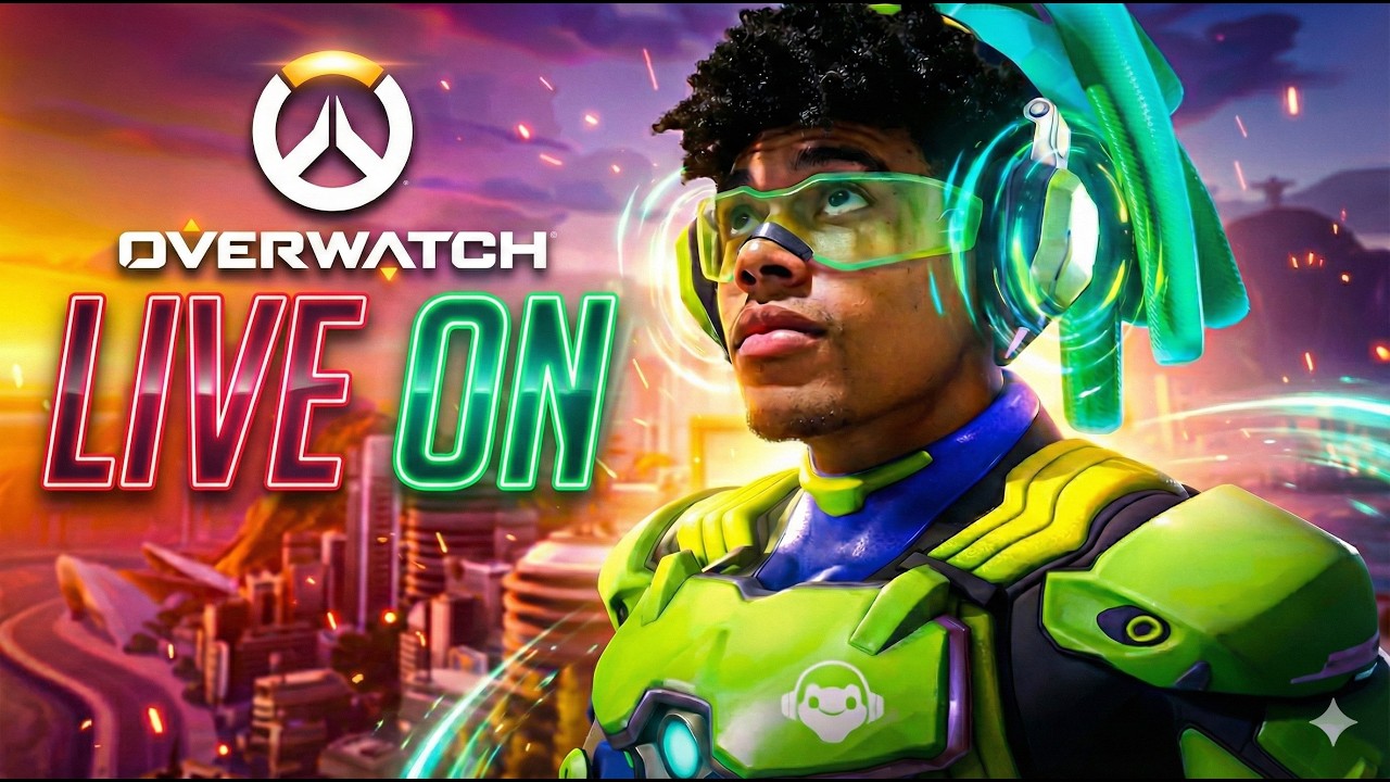 🔴O MELHOR SUPORTE DO OVERWATCH AO VIVO🔥