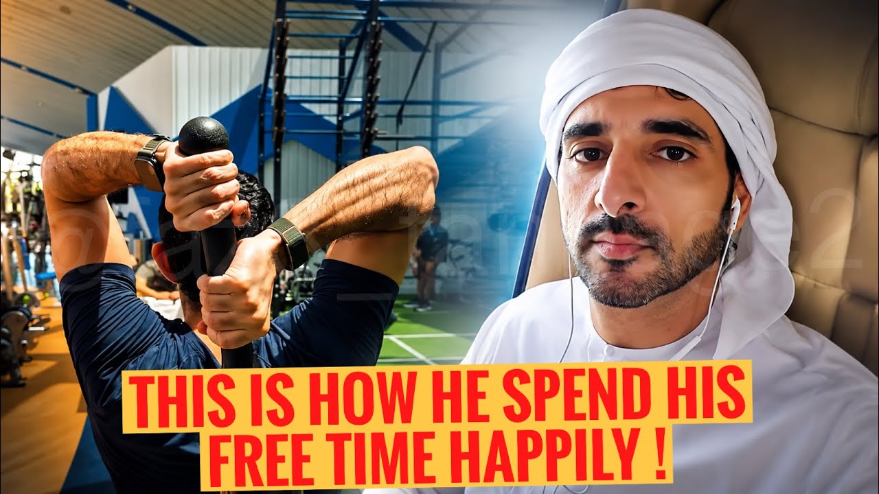 This Is How He Spend His Free Time Happily ! | Sheikh Hamdan | Fazza | Crown Prince Of Dubai 