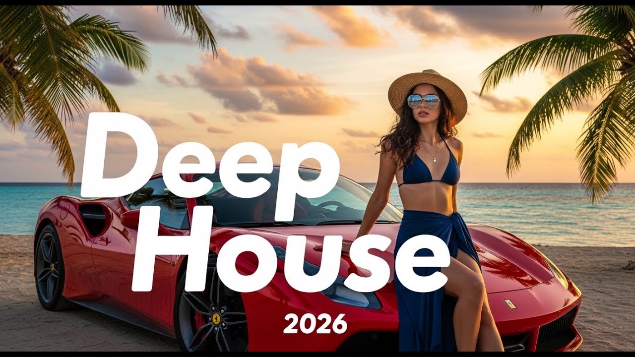 Luxury Summer Deep House 2026 ☀️ Tropical Coast Drive & Supercar Vibes