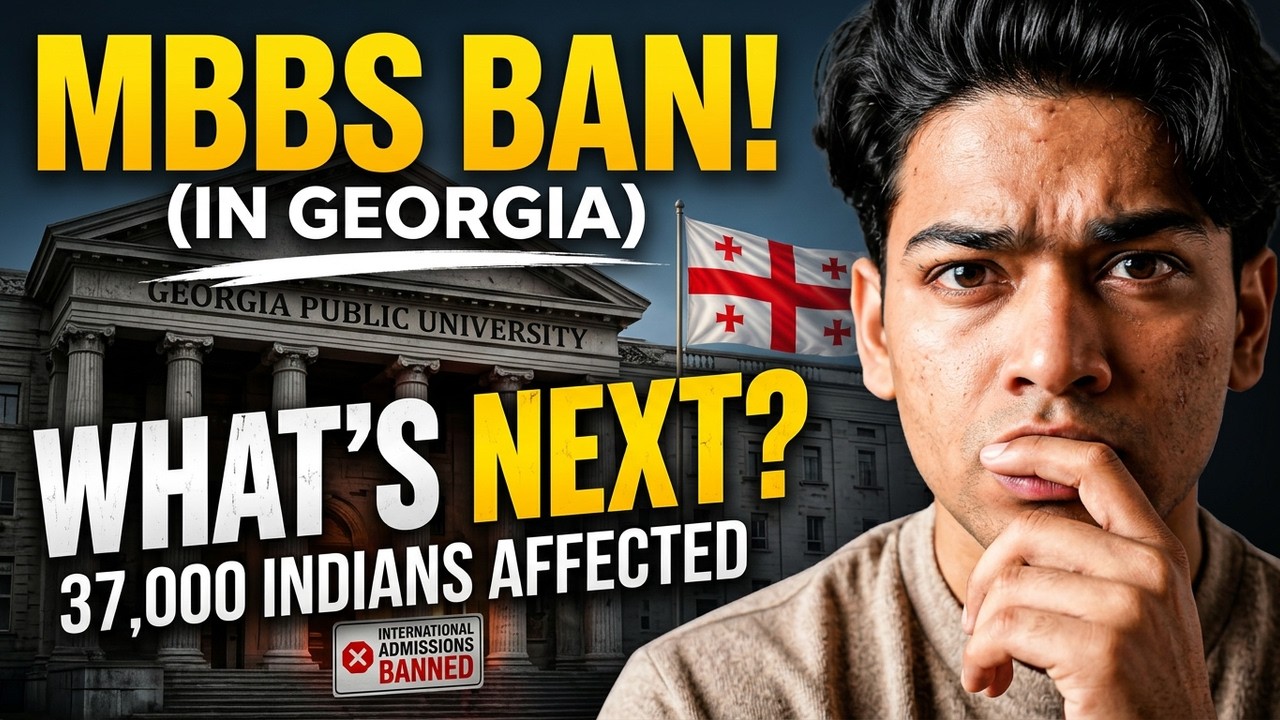 Georgia Bans Foreign Students | Mbbs in Georgia 2026 Big Update - Indians Most Affected